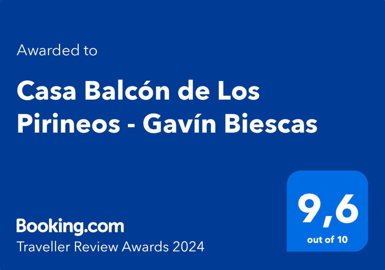 Casa Balcon De Los Pirineos - Gavin Biescas מראה חיצוני תמונה