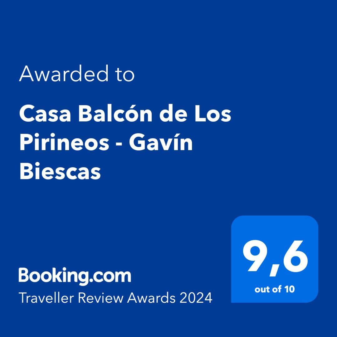 Casa Balcon De Los Pirineos - Gavin Biescas מראה חיצוני תמונה